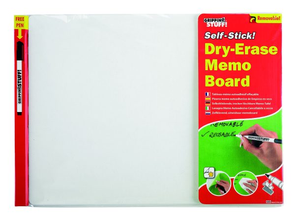 Gripping Stuff Large Dry Wipe Board