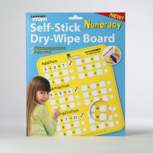 Gripping Stuff teach Aid Dry Erase Numaracy Board