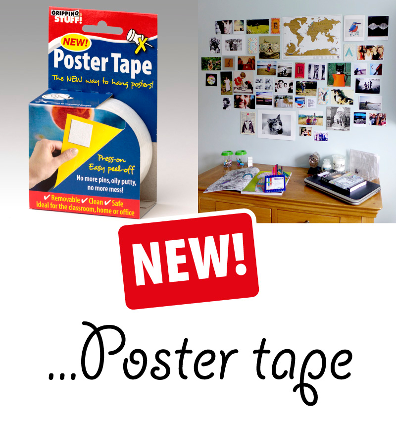 Gripping Stuff Poster Tape